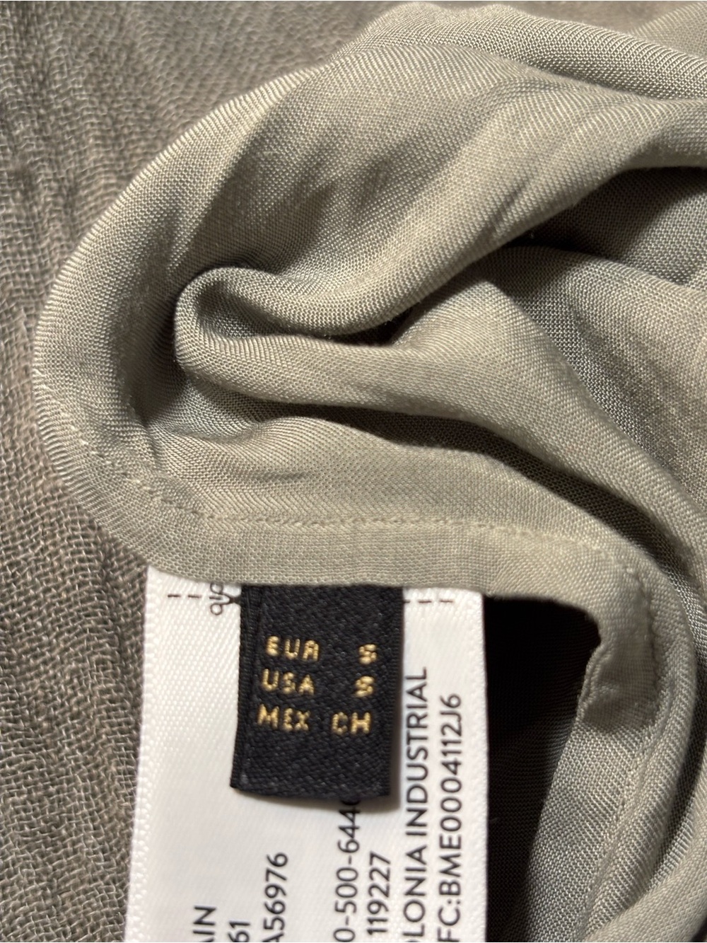 Massimo Dutti linen asymmetrical linen dress - Picture 4 of 7